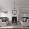 Ekena Millwork Adonis Ceiling Medallion (Fits Canopies up to 10 1/4"), 16 1/8"OD x 3 5/8"ID x 1"P, Ultra Pure White CM16ADUWF - alternate 2